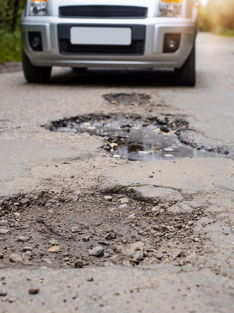 pothole repair Girvan